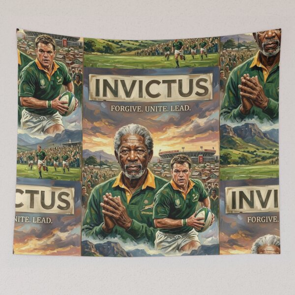 Item preview, Invictus: Forgive. Unite. Lead. designed and sold by Art's Diner.