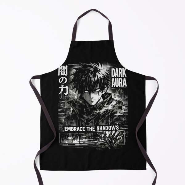 Item preview, Dark Aura Anime Boy Cyberpunk Manga Streetwear Aesthetic Graphic Design designed and sold by TokyoCraft.