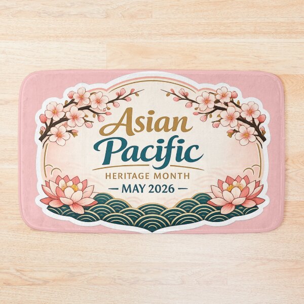 Item preview, Asian Pacific Heritage Month May 2026 – Cherry Blossom Cultural Art | AAPI Pride Gift designed and sold by irfanshikh.