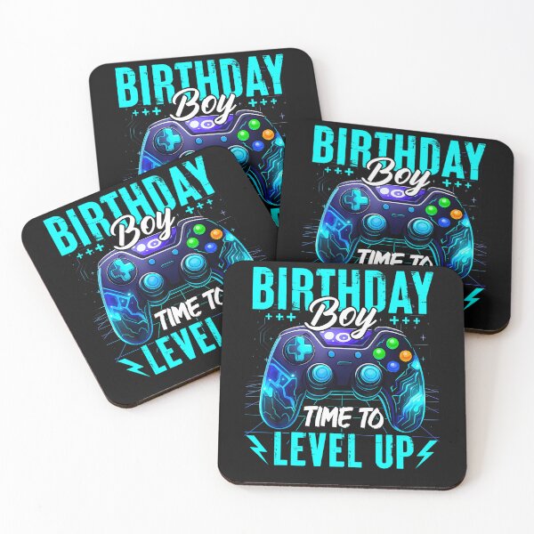 Item preview, Birthday Boy Time To Level Up Video Game Birthday Gamer Boys designed and sold by Jackstudioo.