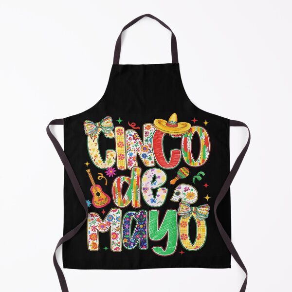 Item preview, Vibrant Floral Cinco De Mayo Pattern With Guitar Sombrero and Skulls designed and sold by MassonCalepon.