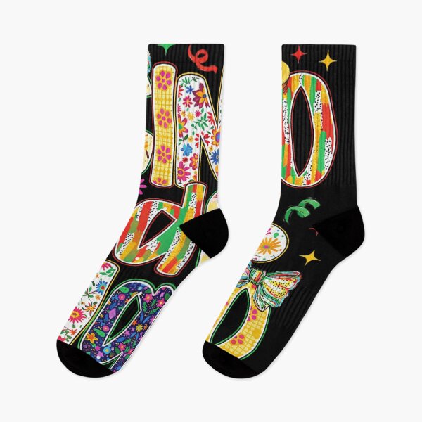Item preview, Vibrant Floral Cinco De Mayo Pattern With Guitar Sombrero and Skulls designed and sold by MassonCalepon.