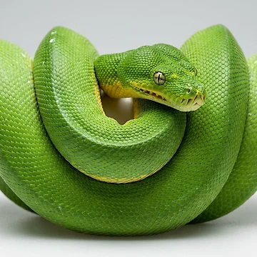 Artwork thumbnail, Green Tree Python by FishNerd2006