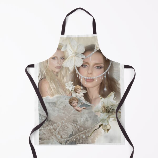 Item preview, Ethereal Julia Fox - Angelic Pearl & Cherub Dream Collage designed and sold by y2kponyclub.