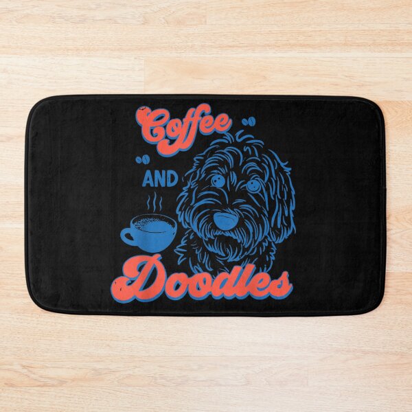Item preview, Coffee And Doodles Funny Dog Lover With Blue Poodle Coffee Cup designed and sold by MassonCalepon.