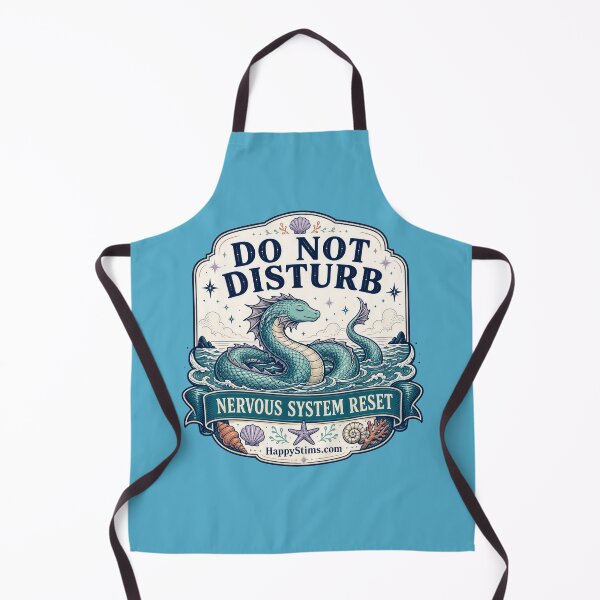 Item preview, Do Not Disturb Nervous System Reset Sea Serpent Design designed and sold by HappyStimsCo.
