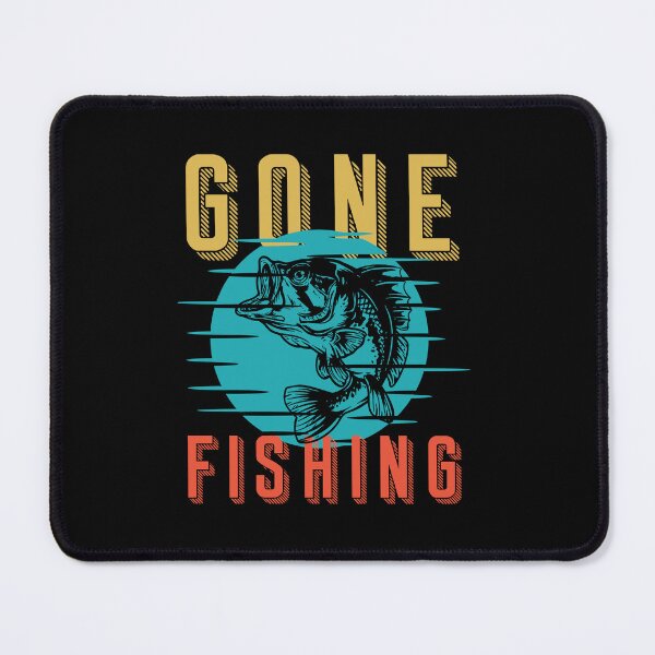 Item preview, Gone Fishing – Retro Bass Fishing Vintage Design designed and sold by EichStore.