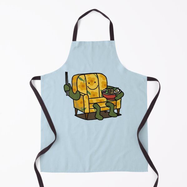 Item preview, Ramen Absurdist Humor Yellow Chair designed and sold by ellenhenry.