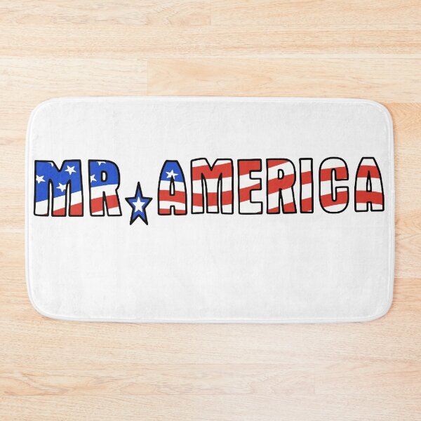 Item preview, Mr. America Retro Wrestling Stars & Stripes Logo designed and sold by The Irish Whip.