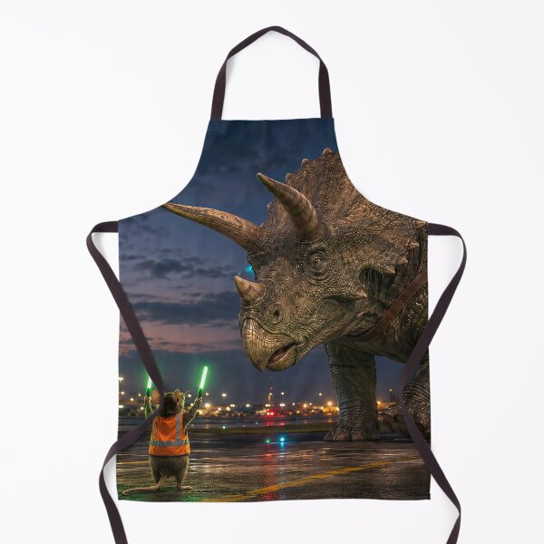 Item preview, Airport Crew Marshals Giant Dinosaur designed and sold by nikkolaus.