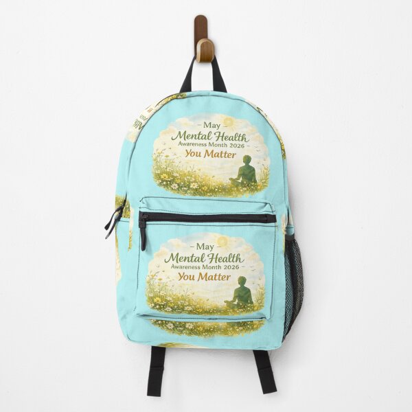 Item preview, Mental Health Awareness Month May 2026 You Matter – Watercolor Wildflower Art | Mental Health Gift designed and sold by irfanshikh.