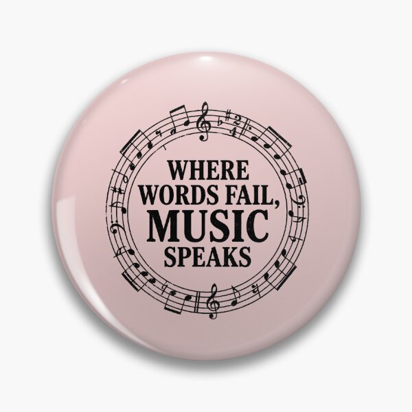 Item preview, Musical Quote Circle Design designed and sold by Style-InkPulse.