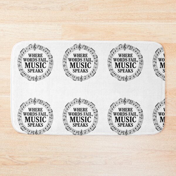 Item preview, Musical Quote Circle Design designed and sold by Style-InkPulse.