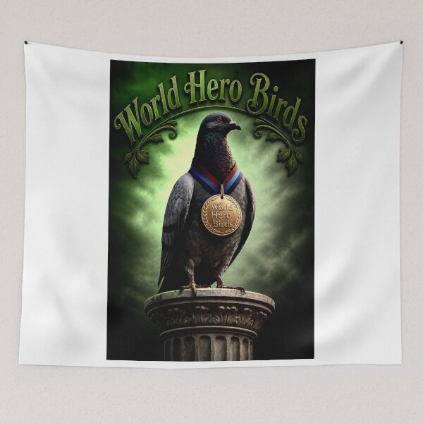 Item preview, World Hero Birds 2 designed and sold by RGUVegan.
