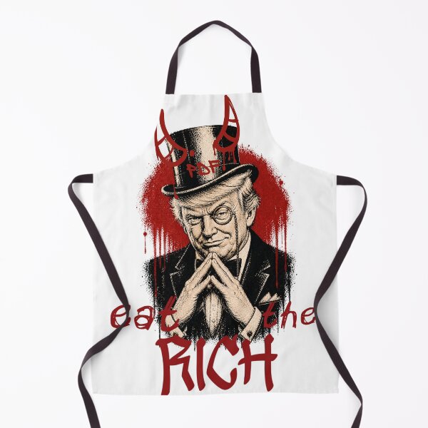 Item preview, Eat The Rich Print / Trump anti capitalism  designed and sold by Thehatinthecat.