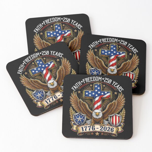 Item preview, 250th Anniversary USA Faith Freedom Eagle Patriotic 1776-2026 designed and sold by Namerreh59Art.