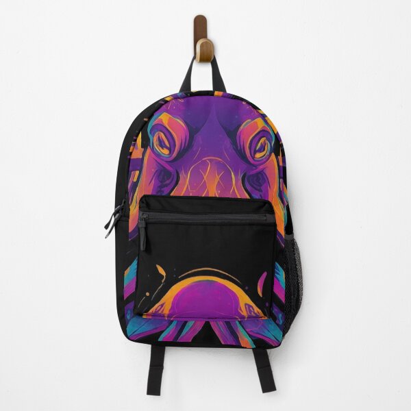 Item preview, Psychedelic Octopus Vibes Neon Sea Creature Art designed and sold by PixelQ.
