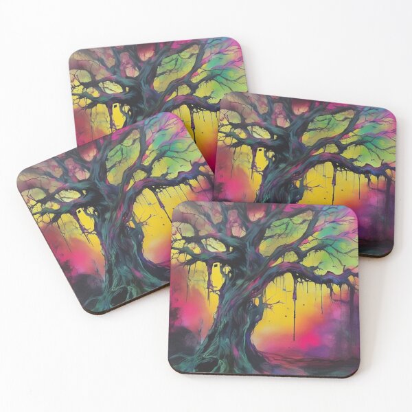 Item preview,  Neon Twilight Tree designed and sold by KilianSzmid.