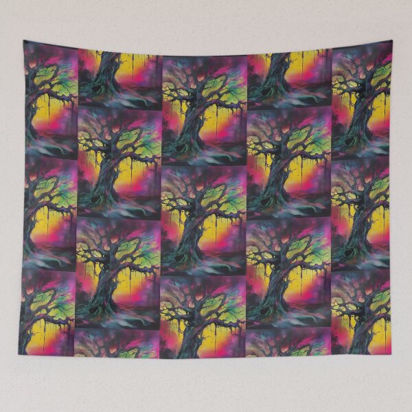 Item preview,  Neon Twilight Tree designed and sold by KilianSzmid.