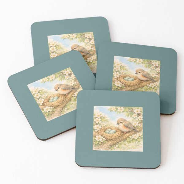 Item preview, Springtime birds designed and sold by ArtfulSoules.