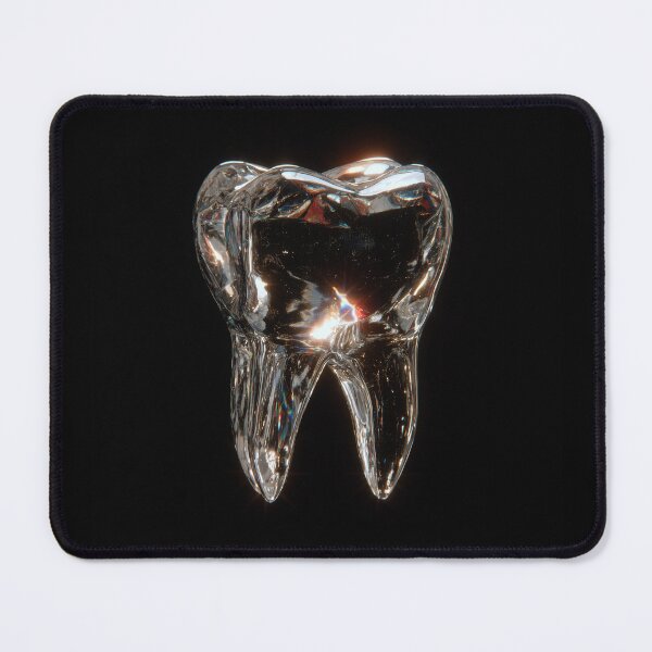 Item preview, Diamond Tooth – Luxury Dental Art, Shiny Gem Tooth Illustration designed and sold by WordPlayStudio.