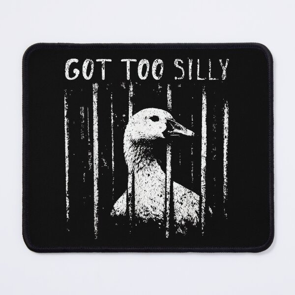Item preview, Got Too Silly Funny Goose Meme Jailbird Vintage designed and sold by Namerreh59Art.
