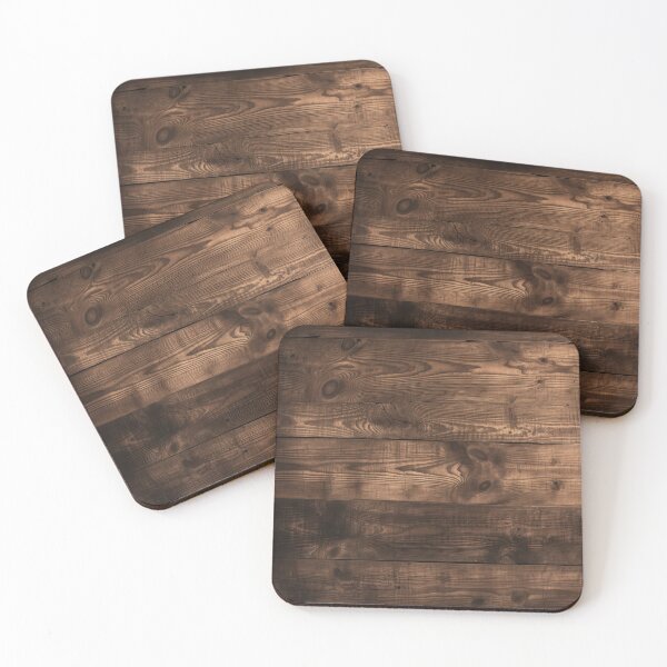 Item preview, Dark Walnut Wood Grain Pattern designed and sold by SurfaceCraft Studio.