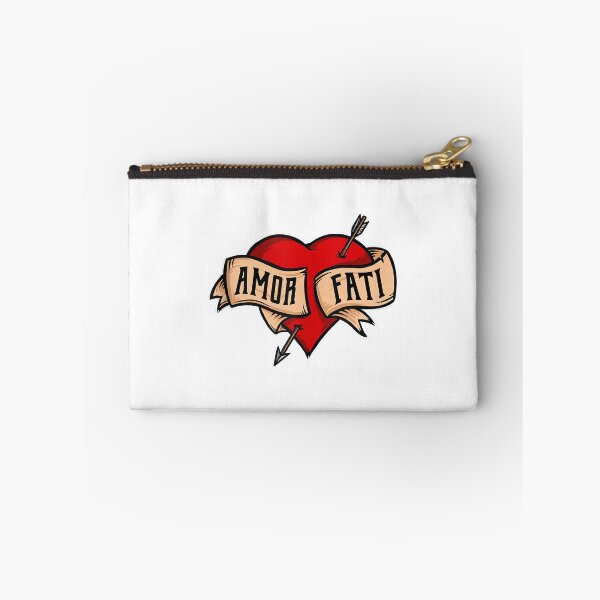 Item preview, Amor Fati - Classic Nietzsche Tattoo Heart Design designed and sold by raeganluskanor.