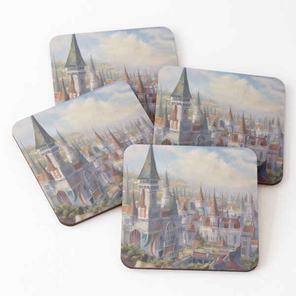 Item preview, Castle watercolor designed and sold by Mia's Menagerie.