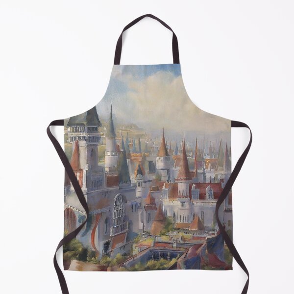 Artikelvorschau, Aquarell einer Burg entworfen und verkauft von Mia's Menagerie.