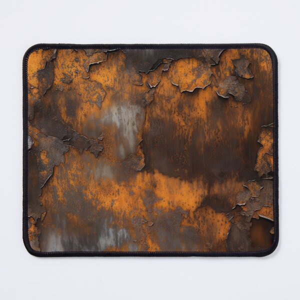 Item preview, Orange Rust Industrial Grunge Texture designed and sold by SurfaceCraft Studio.