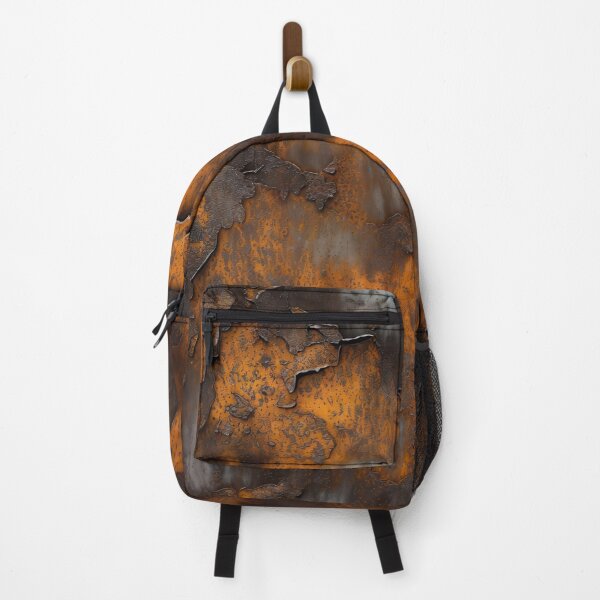 Item preview, Orange Rust Industrial Grunge Texture designed and sold by SurfaceCraft Studio.