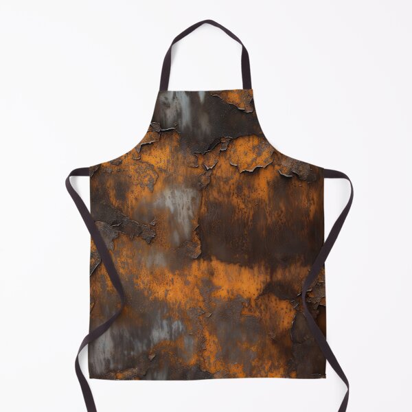 Item preview, Orange Rust Industrial Grunge Texture designed and sold by SurfaceCraft Studio.