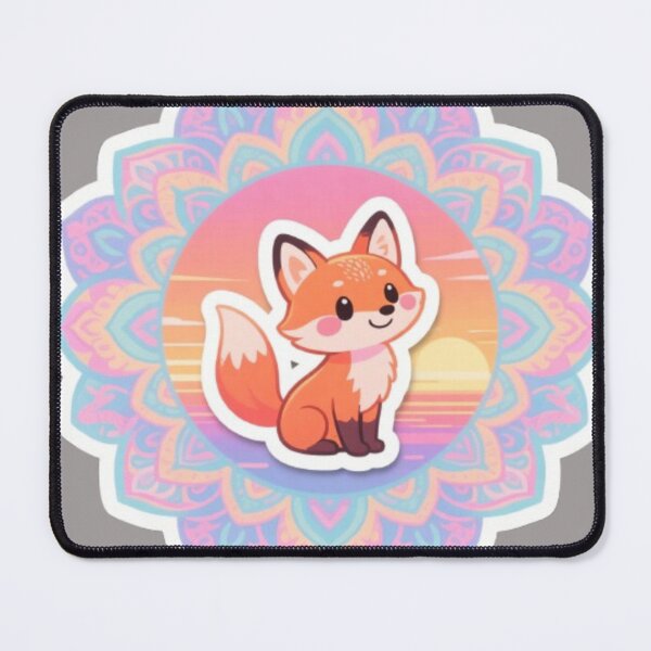 Item preview, Fox Affirmation Sticker designed and sold by Chromatic Artistry.