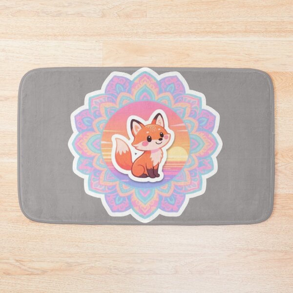Item preview, Fox Affirmation Sticker designed and sold by Chromatic Artistry.