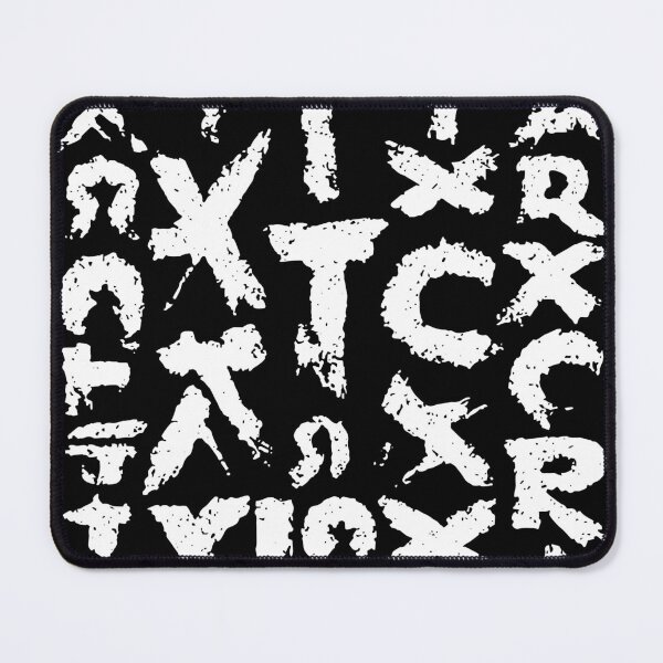 Item preview, Dark abstract shabby native experimental lettering ornament pattern symbols 127sm designed and sold by 127sm.