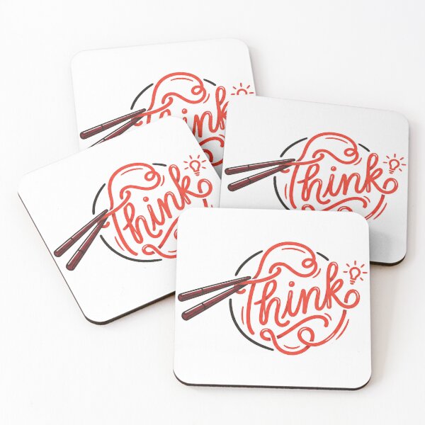 Item preview, Think Noodles - Creative Chopstick Script Typography Logo designed and sold by fit-and-fine26.