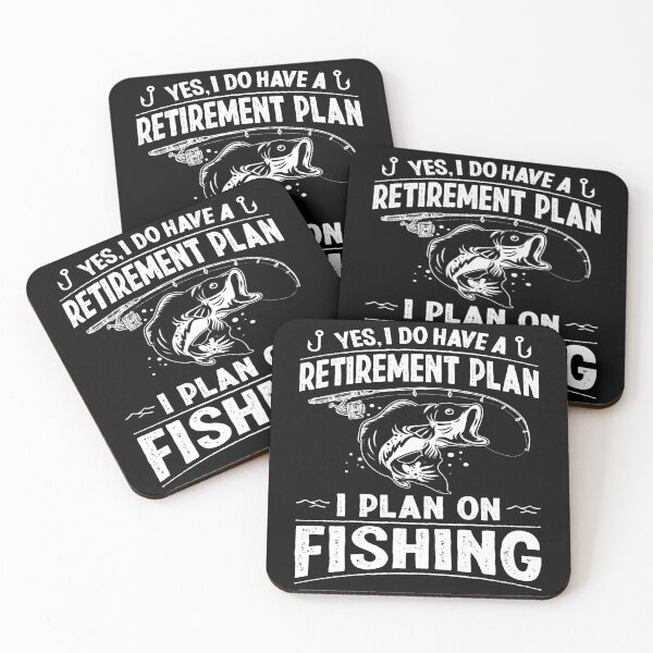 Item preview, Yes I Do Have A Retirement Plan I Plan On Fishing Funny Fisherman designed and sold by Namerreh59Art.