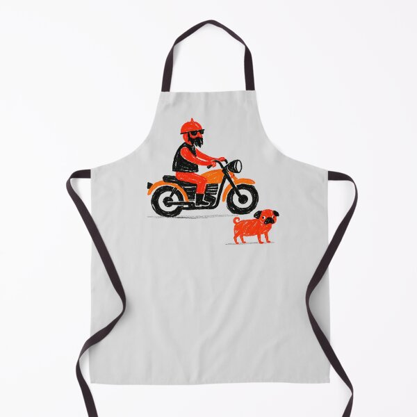 Item preview, Naive Biker with Pug // Summer Ride designed and sold by EdGraphy.