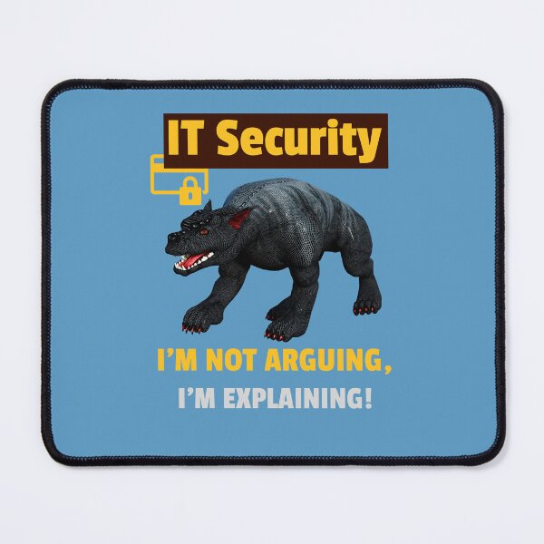Item preview, Funny IT Security Explaining Tech Humor Design designed and sold by Vac1.