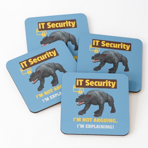 Item preview, Funny IT Security Explaining Tech Humor Design designed and sold by Vac1.