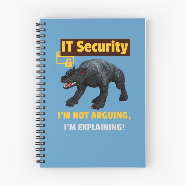 Item preview, Funny IT Security Explaining Tech Humor Design designed and sold by Vac1.