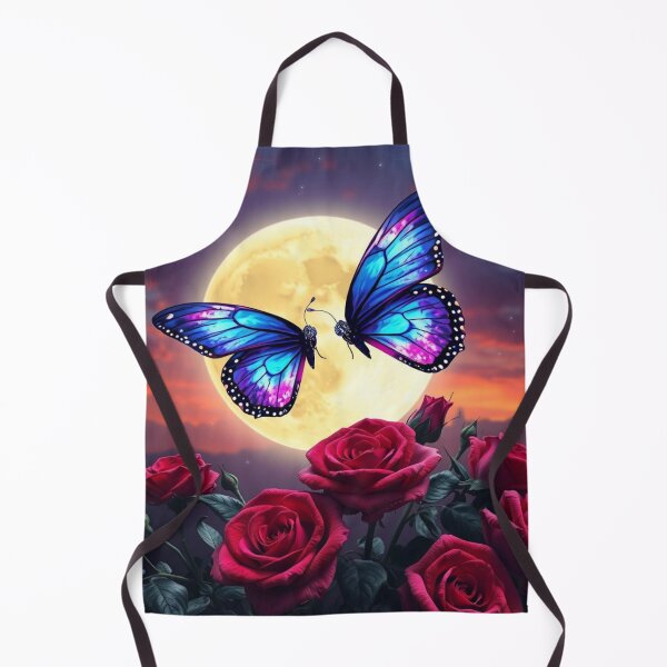 Item preview, Moonlit Wings Over Crimson Bloom designed and sold by TreatLLC.