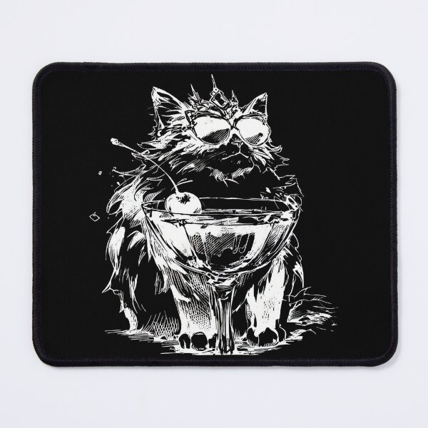 Item preview, Funny Cocktail Cat Vintage Party Animal Cool Cat Drinking designed and sold by Namerreh59Art.