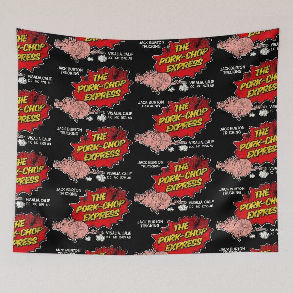 Item preview, Pork Chop Express Distressed Style - Big Trouble In Little China designed and sold by darklordpug.