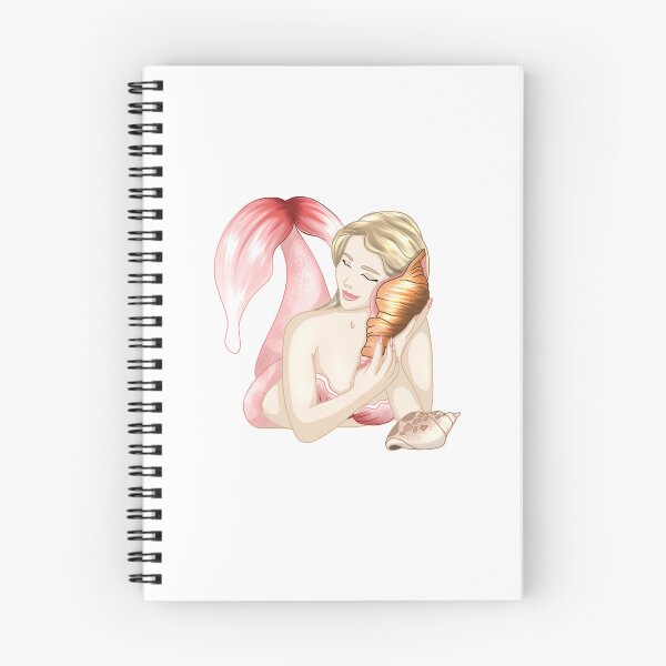 Item preview, Mermaid with shell designed and sold by dewidenice.