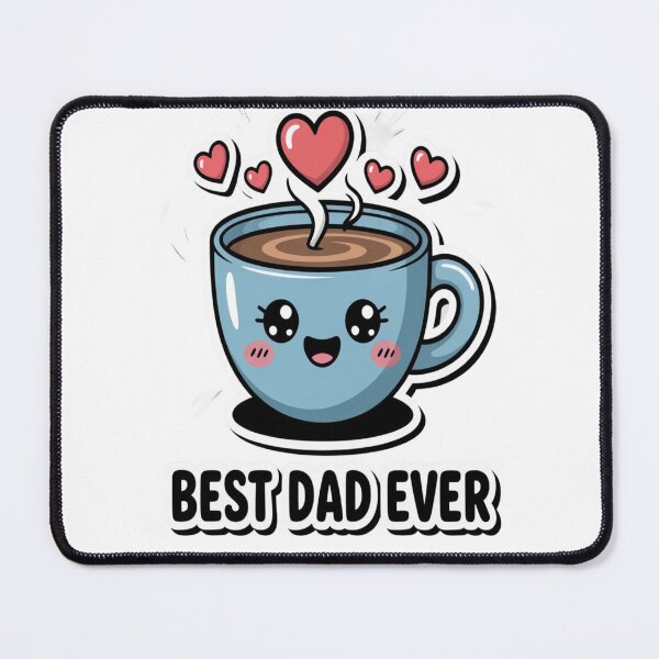 Item preview, Best Dad Ever Coffee | Kawaii Cute | Fathers Day designed and sold by InspiredCreatives.