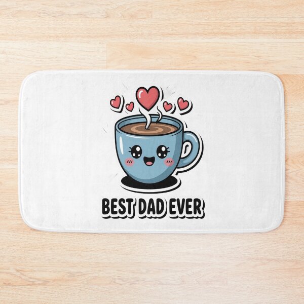 Item preview, Best Dad Ever Coffee | Kawaii Cute | Fathers Day designed and sold by InspiredCreatives.