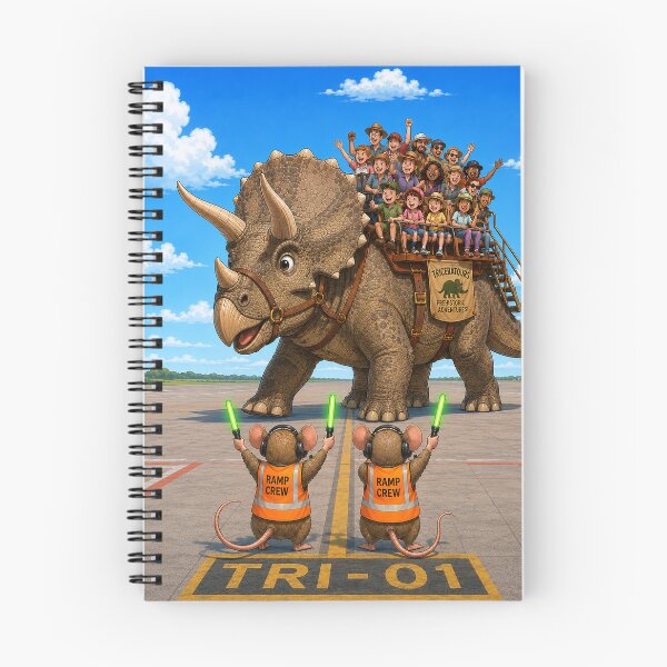 Item preview, Triceratops Arrives At the Gate designed and sold by nikkolaus.