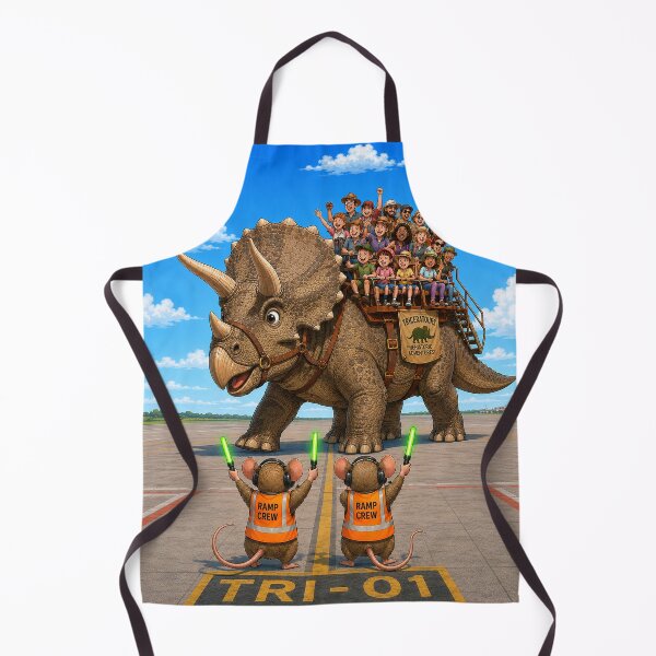 Item preview, Triceratops Arrives At the Gate designed and sold by nikkolaus.